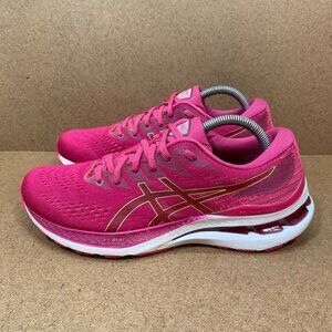 Asics Womens Gel-Kayano 28 Running Shoes Fuchsia Red US 10.5 Lightweight